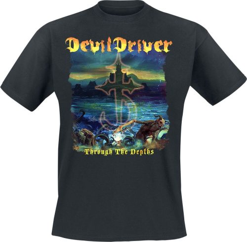DevilDriver Through The Depths Tričko černá