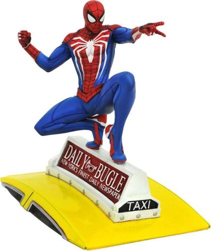 Spider-Man Marvel Video Game Gallery - Spider-Man on Taxi Socha vícebarevný