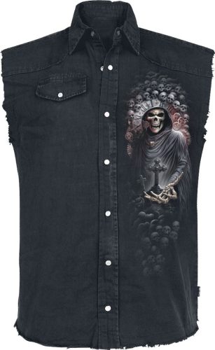 Spiral Reaper Time Košile bez rukávů černá