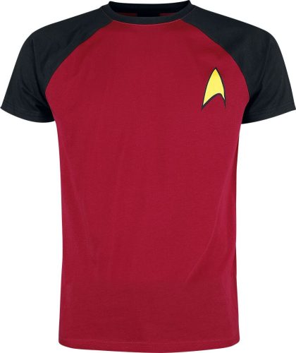 Star Trek Star Trek - Logo Tričko cervená/cerná