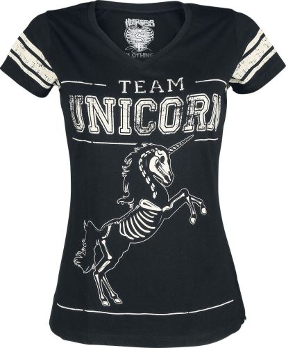 Einhorn Team Unicorn Dámské tričko černá