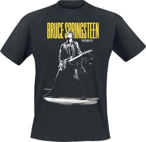 Bruce Springsteen Winterland Ballroom Guitar Tričko černá
