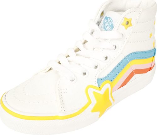 Vans Sk8-HI Rainbow Star Dětské boty bílá