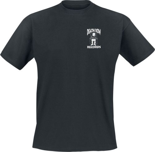 Death Row Records Chair Logo Tričko černá