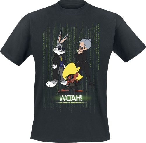 Looney Tunes Warner 100 - Matrix Tričko černá