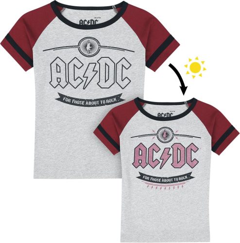 AC/DC Kids - EMP Signature Collection detské tricko šedá/cervená