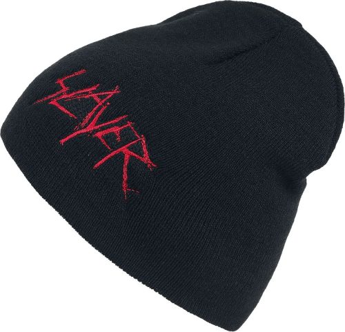 Slayer Scratched Logo Beanie čepice černá