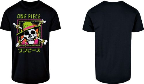 One Piece Skull - Japanese Tričko černá