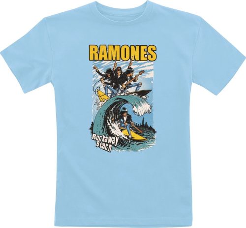 Ramones Kids - Rockaway Beach detské tricko modrá