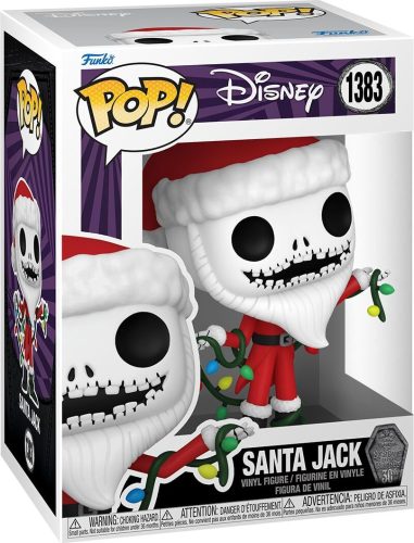 The Nightmare Before Christmas 30th Anniversary - Santa Jack Vinyl Figur 1383 Sberatelská postava vícebarevný