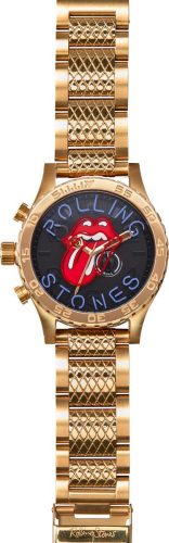 Nixon The Rolling Stones 51-30 Náramkové hodinky zlatá