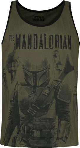 Star Wars The Mandalorian - Boba Fett Tank top vícebarevný