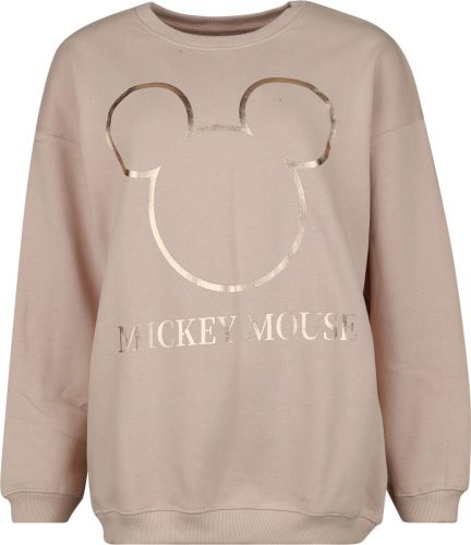 Mickey & Minnie Mouse Mickey Mouse Dámská mikina světle růžová