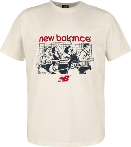 New Balance Tričko s potiskem NB Athletics 90s Tričko béžová