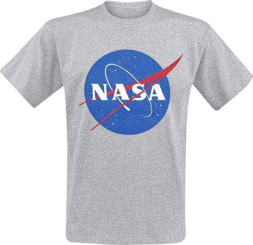 NASA Logo Tričko šedá