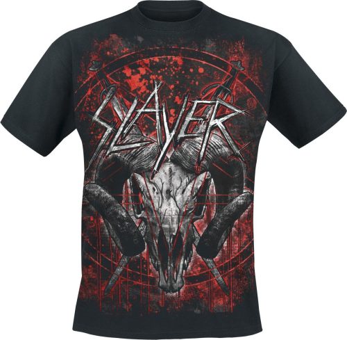 Slayer Mongo Goat Tričko černá