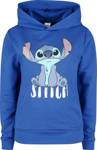 Lilo & Stitch Stitch - Sit Dámská mikina s kapucí modrá