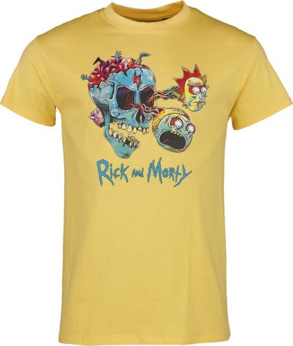 Rick And Morty Summer Vibes Tričko žlutá