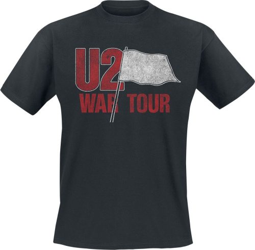 U2 War Tour Tričko černá