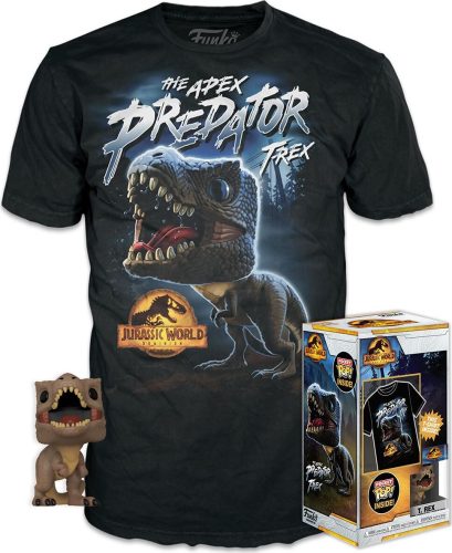Jurassic Park Pocket Pop! a tričko Jurassic World - Dominion - T-Rex Sberatelská postava standard