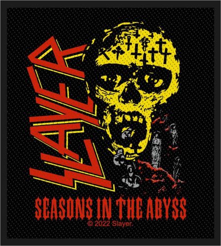 Slayer Seasons In The Abyss nášivka vícebarevný