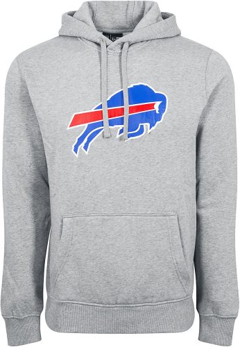 New Era - NFL Buffalo Bills Mikina s kapucí světle šedá