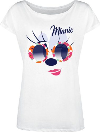 Mickey & Minnie Mouse St. Tropez Dámské tričko bílá