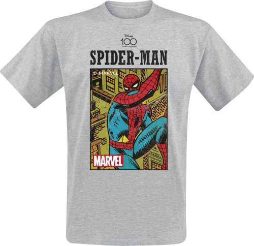 Spider-Man Disney 100 Tričko šedá