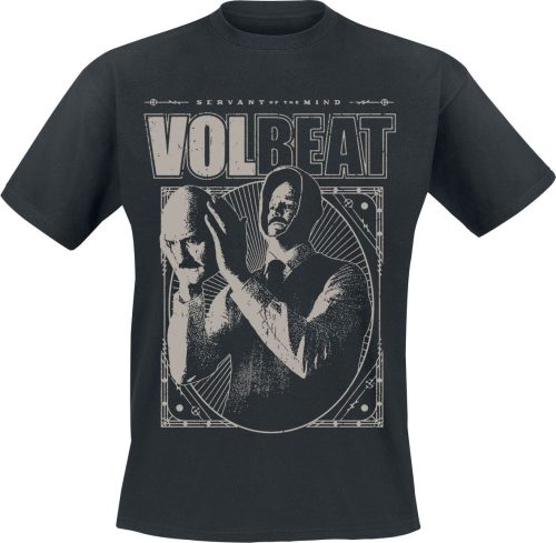 Volbeat Mask Cover Tričko černá