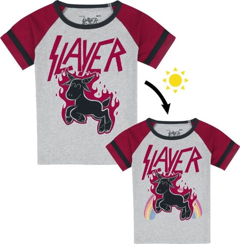 Slayer Kids - EMP Signature Collection detské tricko šedá/cervená