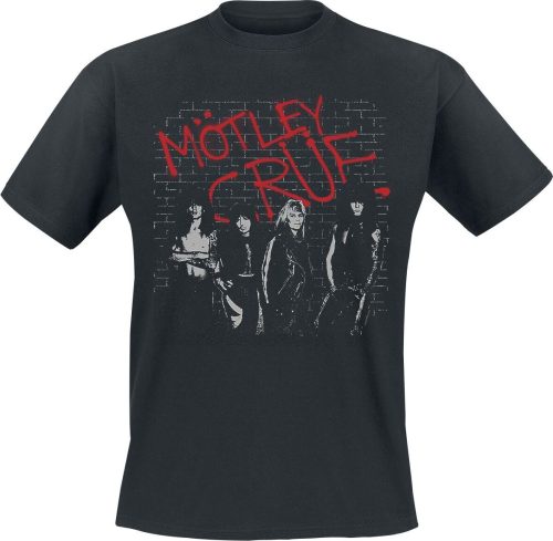 Mötley Crüe Strong Logo Wall Tričko černá