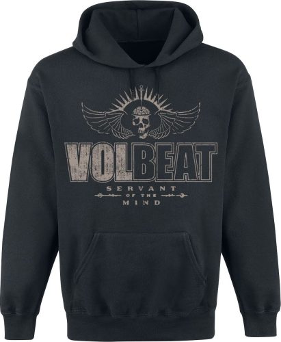 Volbeat Mask Cover Mikina s kapucí černá