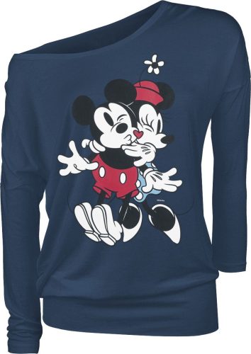 Mickey & Minnie Mouse Mickey Mouse Buddies Dámské tričko s dlouhými rukávy modrá