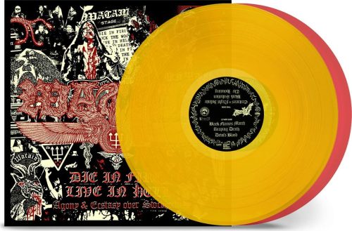 Watain Die in fire - Live in hell 2-LP standard
