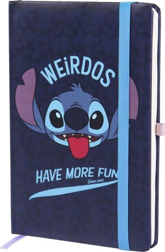Lilo & Stitch Weirdos Have More Fun Notes vícebarevný