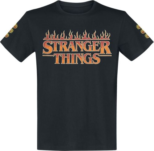 Stranger Things Hellfire Club Logo Tričko černá