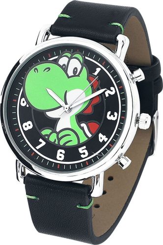 Super Mario Yoshi Náramkové hodinky černá