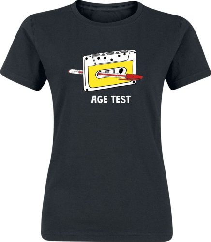 Sprüche Age Test Dámské tričko černá