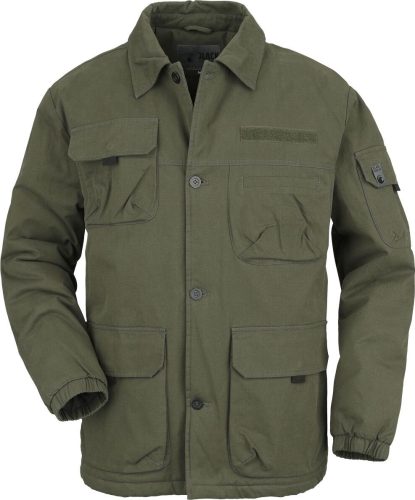 Black Premium by EMP Army Field Jacket Bunda olivová