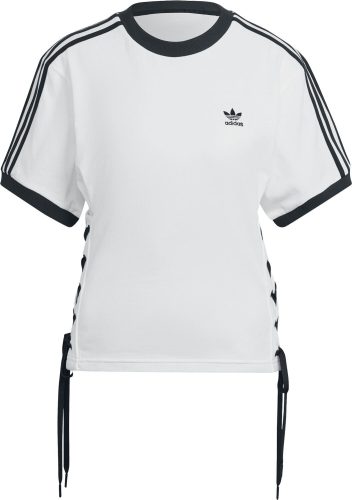 Adidas Tričko se šněrováním Dámské tričko bílá