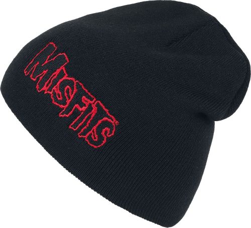 Misfits Red Horror Logo Beanie čepice černá