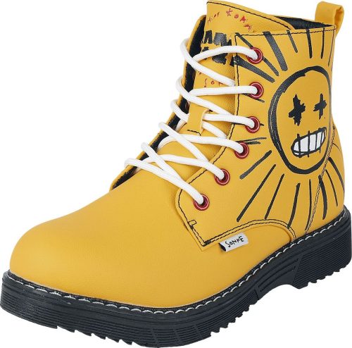 Rammstein boty žlutá