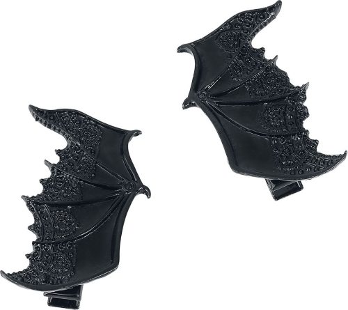 Gothicana by EMP Bat Wings Ozdobní sponka černá