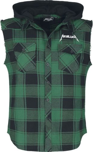 Metallica EMP Signature Collection Košile bez rukávu zelená/cerná