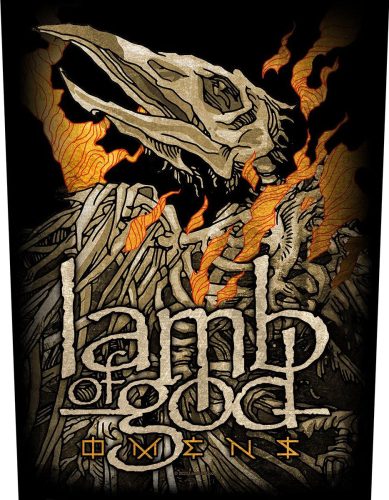 Lamb Of God Omens nášivka na záda vícebarevný