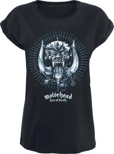 Motörhead Kiss Of Death Bullet Circle Dámské tričko černá