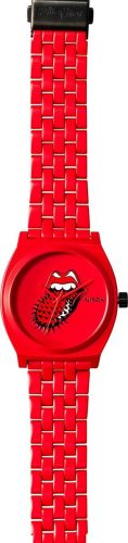 Nixon The Rolling Stones - Time Teller Náramkové hodinky červená