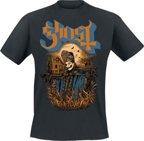 Ghost Scarecrow Tričko černá