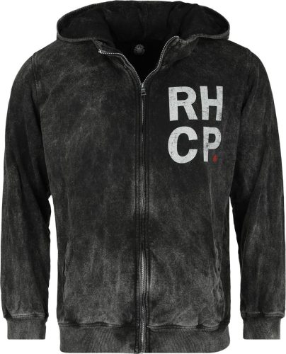 Red Hot Chili Peppers Crest Mikina s kapucí na zip černá