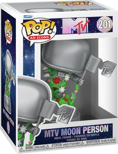 MTV MTV Moon Person (Pop! AD Icons) Vinyl Figur 201 Sberatelská postava standard